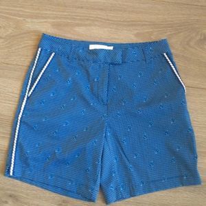 Lady Hagen Nautical Golf Shorts